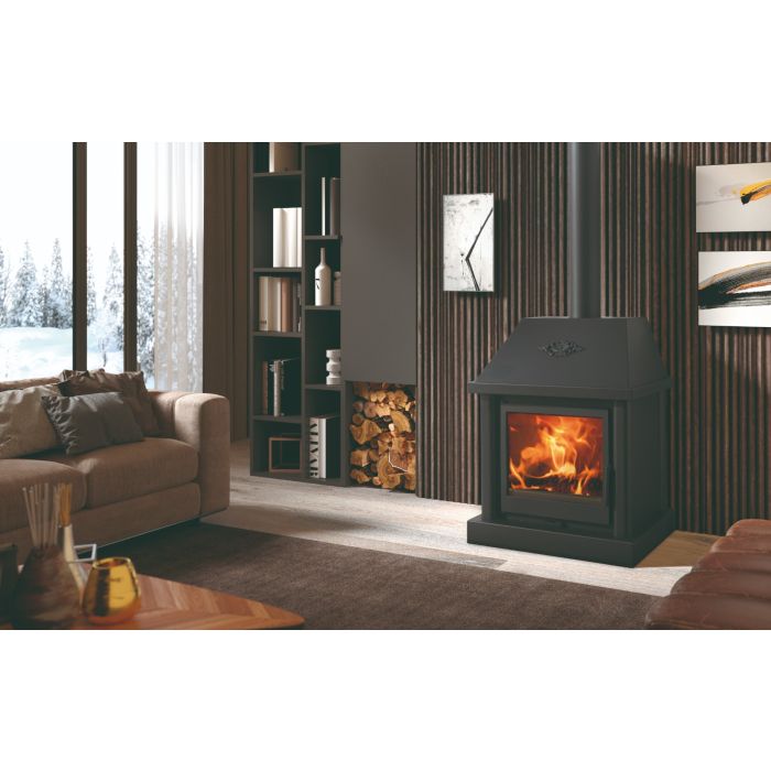 Wood stove Manxa 1000x810x443mm