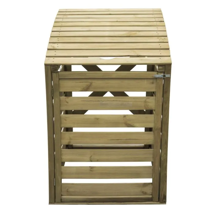 Mülltonnenverkleidung Mülltonnenbox Mülleimerbox 78x122x92cm