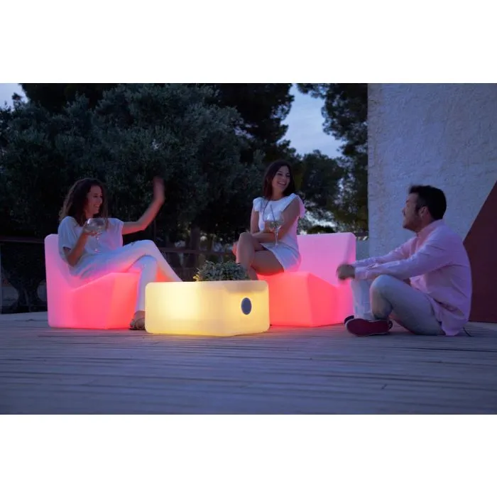 Gartensessel Ibiza design 77x66x59cm