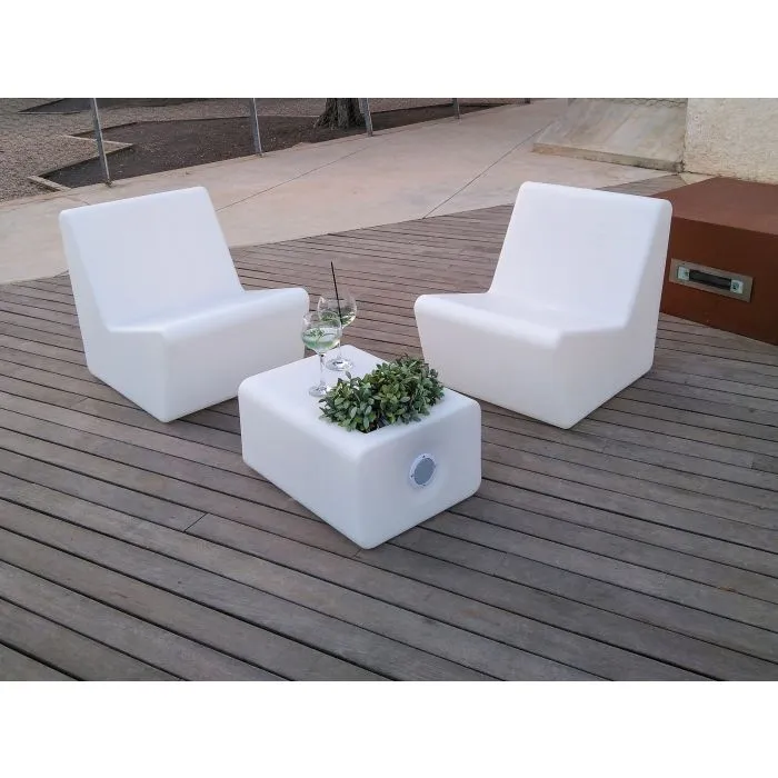 Gartensessel Ibiza design 77x66x59cm
