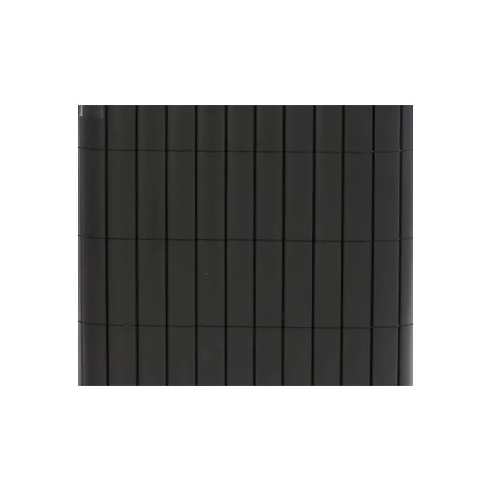 Sichtschutzmatte PVC Bambuszaun anthrazit 1x3m