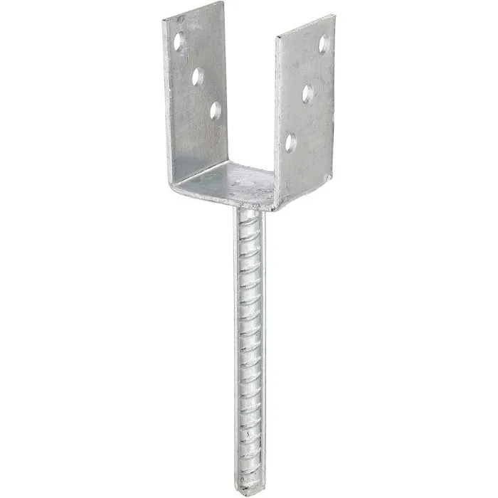 U-Pfostenträger leicht, feuerverzinkt 101mm