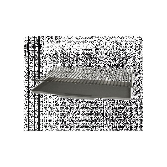 Tiroir a cendres inox barbecue beton 55x29cm