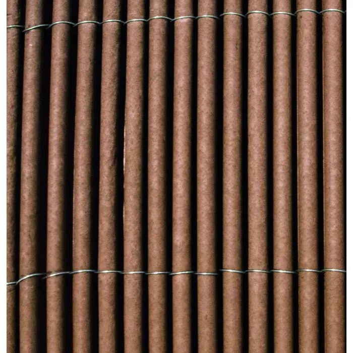 Weidenmatten Sichtschutzmatten komposit dunkelbraun 2x3m