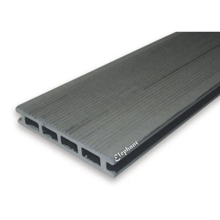 Terrassendielen aus WPC grau 225cm