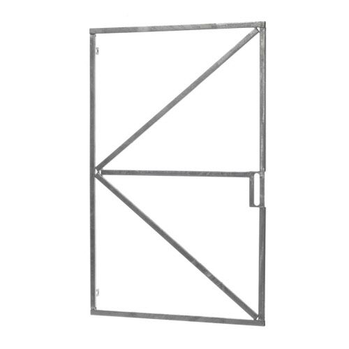 Poortframe met slotkast voor tuinpoort