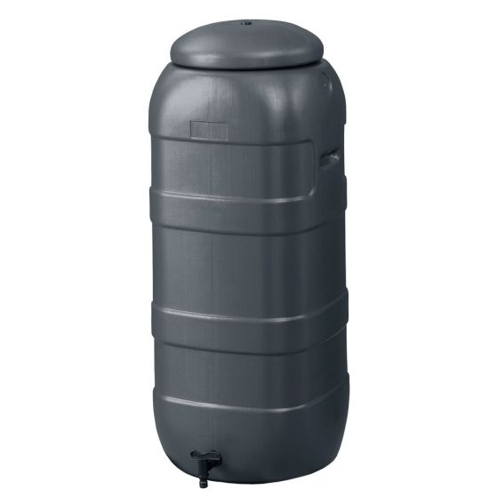 Regenton 100 liter antraciet 38x38x92cm