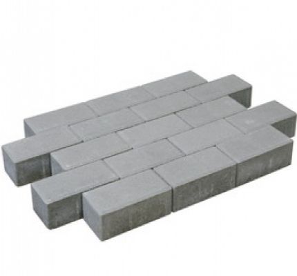 Betonklinkers grijs sierbestrating 21x10,5x7cm (m2)