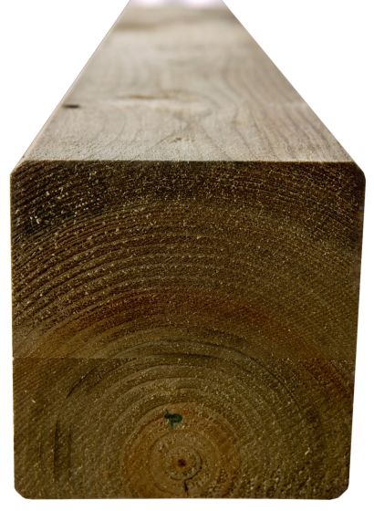 Poste de madera 7x7x300cm