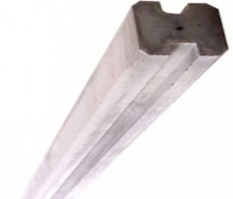 Betonpfosten Betonzaun Holzzaun