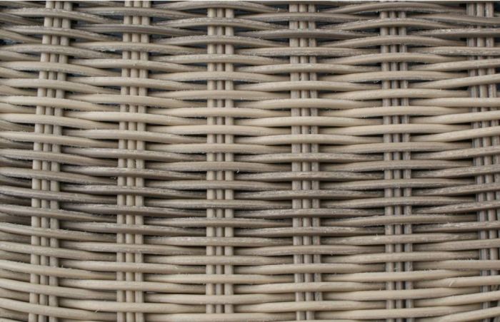 Stoel Grace - Naturel - Rond vlechtwerk