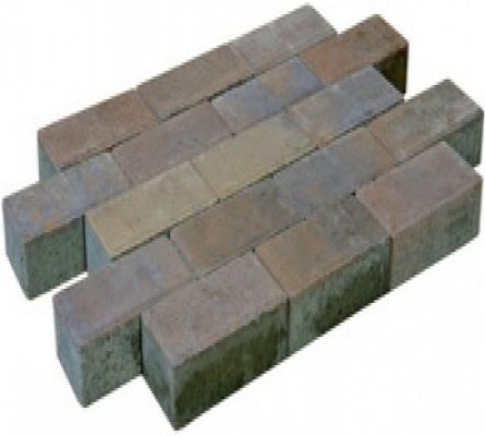 Betonklinkers dikformaat sierbestrating Autumn strak, 21x7x7cm, per m2