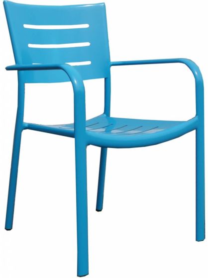 Stoel James blauw