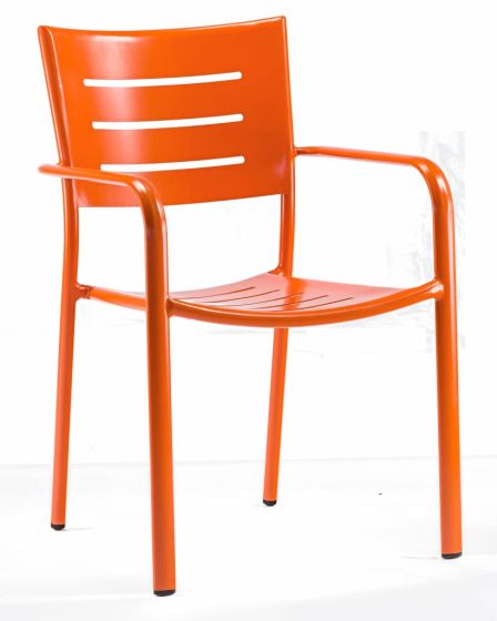 Stoel James oranje