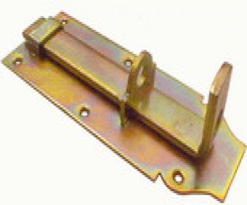 Hangslotschuif 14cm met sluitbeugel