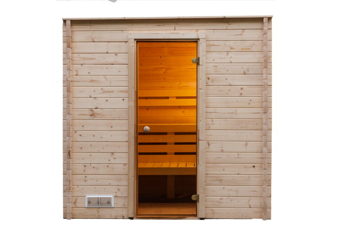 Sauna binnensauna 215x215cm / 40mm