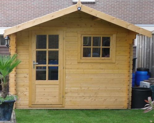 Houten tuinhuisje blokhut Sutton 300x200cm
