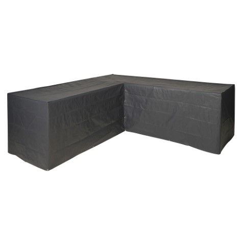 Beschermhoes tuinmeubelen voor loungeset L-vorm 250x90x90cm