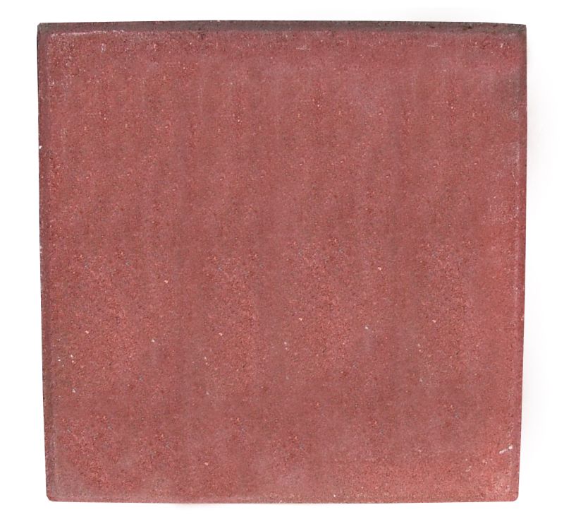 Bürgersteigplatten oder Gehwegplatten 50x50cm rot höchster Qualität