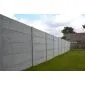 Betonzaun Boardstone grau 200x231cm einseitig