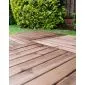 Holzfliesen Terrassenfliesen holz kiefern 50x50cm