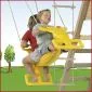 Doppelschaukel kunststoff Holzschaukel Spielgeräte