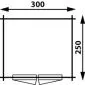 Gartenhaus Modern flachdach 300x250cm / 28mm