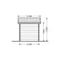 Gartenhaus Mini mit Holzboden 3x2m