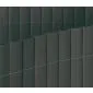Sichtschutzmatte PVC Bambuszaun anthrazit 1x3m