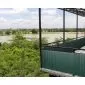 Sichtschutzmatte PVC Bambuszaun Sichtschutz grün 1x3m