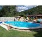 Einbaupool Schwimmbecken 525x320cm