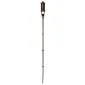 Gartenfackel Fackel Stahl Braun 150cm