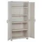 Kunststoffschrank 90x184cm mit 4 Einlagen