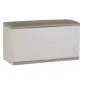 Kissenbox grau 120x61x53cm