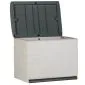 Kissenbox schwarz 80x61x53cm