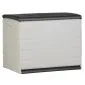 Kissenbox schwarz 80x61x53cm