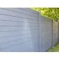 Betonzaun Boardstone grau 200x193cm einseitig