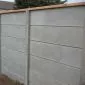Betonzaun grau einseitig 200x231cm 