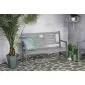 Gartenbank Bordeaux 120x56x86cm