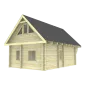 Holzhaus Ferienhäuser Blockhaus Stavanger 5.2x7.8m (94mm)