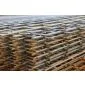 Mattenzaun Betonstahlmatten Baustahlmatten rost 2x3m 6/100mm