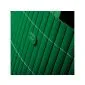 Sichtschutzmatte PVC Bambuszaun Sichtschutz grün 2x3m