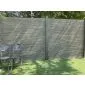 Betonzaun Bamboostone grau einseitig 200x200cm