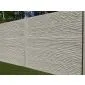 Betonzaun Bamboostone grau einseitig 200x200cm