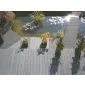 WPC Terrassendielen, kunststoff Holzkomposit Grau 360cm