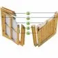 Gartenhaus Nano 2x2m