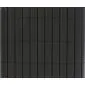 Sichtschutzmatte PVC Bambuszaun anthrazit 1x3m