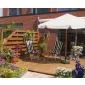 Terrassendielen hartholz Massaranduba 245cm (21x145mm)