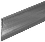 Sichtschutzmatte PVC Profil grau Bambuszaun 200cm