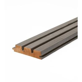Fassadenverkleidung 3D Triple 32x140 mm (m1) | Moderne Holzfassade